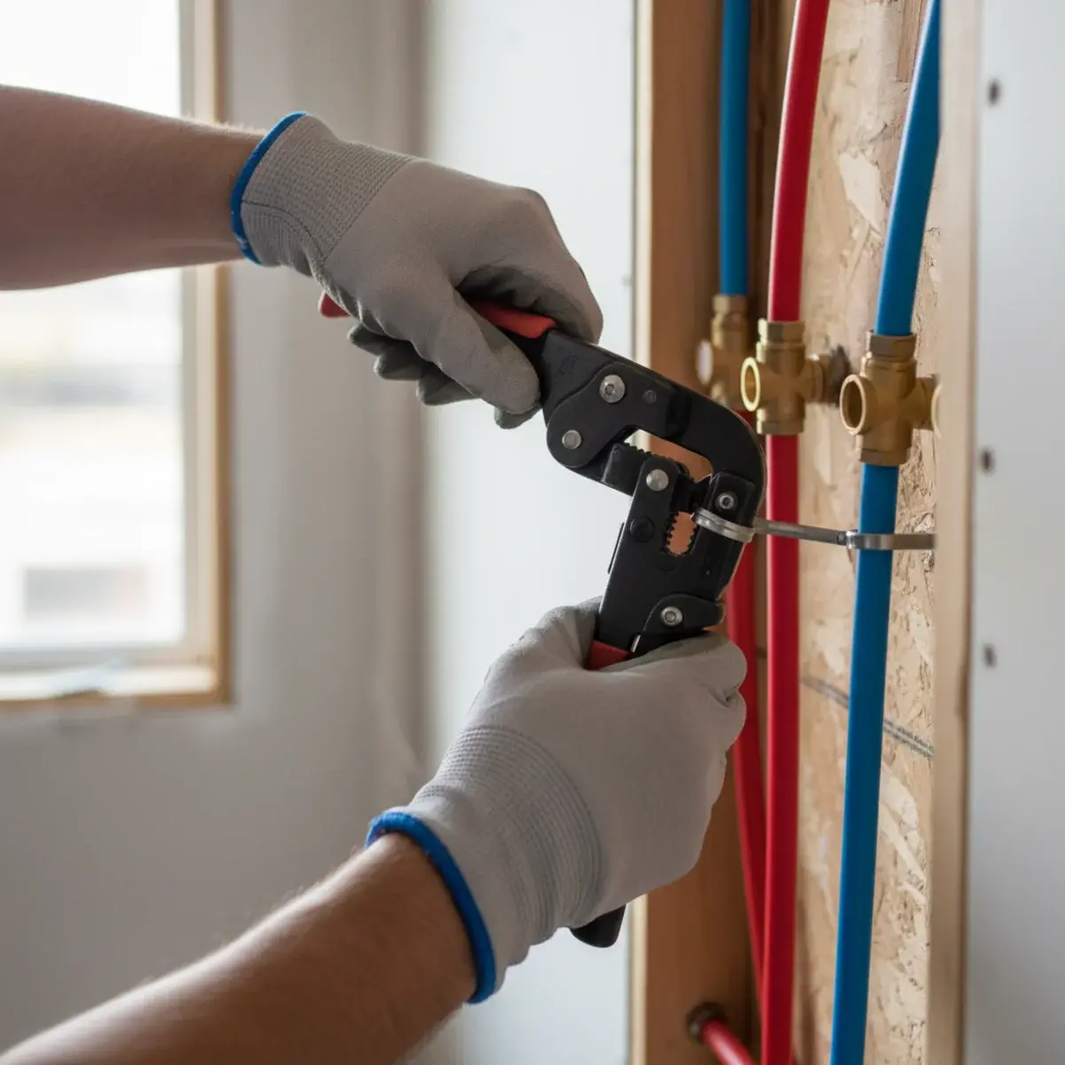 PEX Repiping in San Bernardino, CA — professional local plumbing service