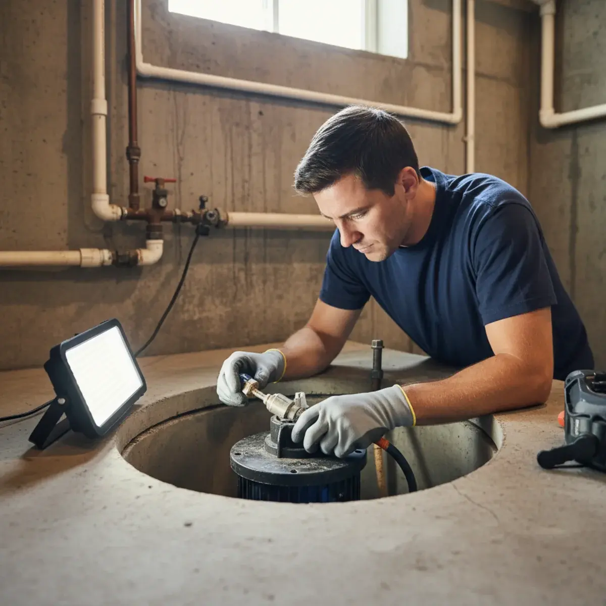 Sump Pump Repair in San Bernardino, CA — professional local plumbing service