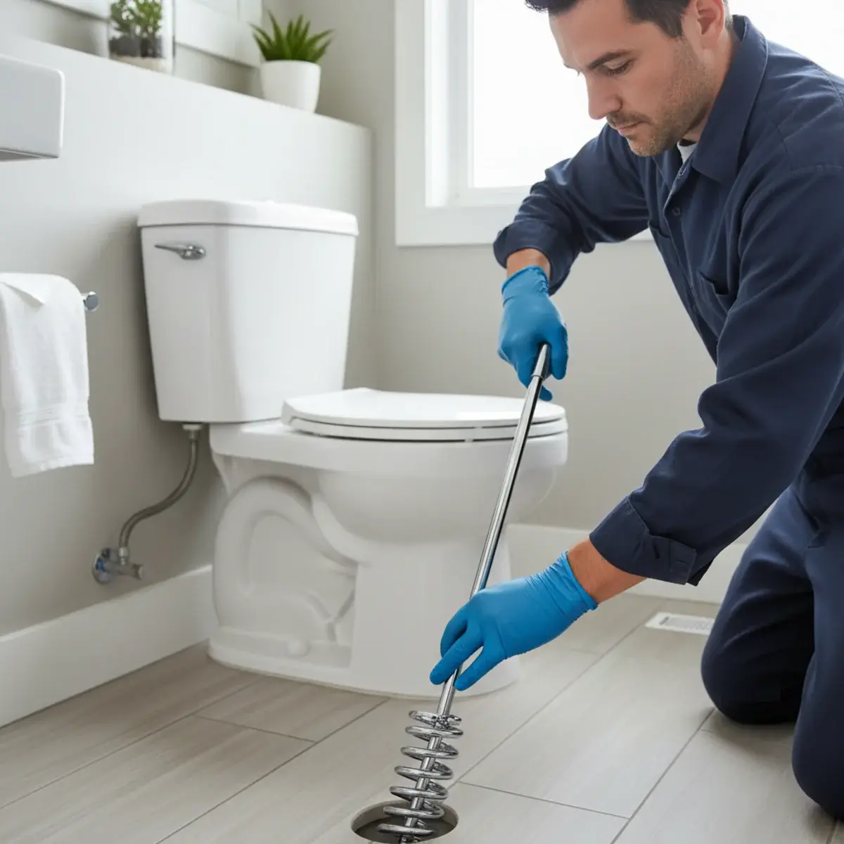 Clogged Toilet Service in San Bernardino, CA — professional local plumbing service