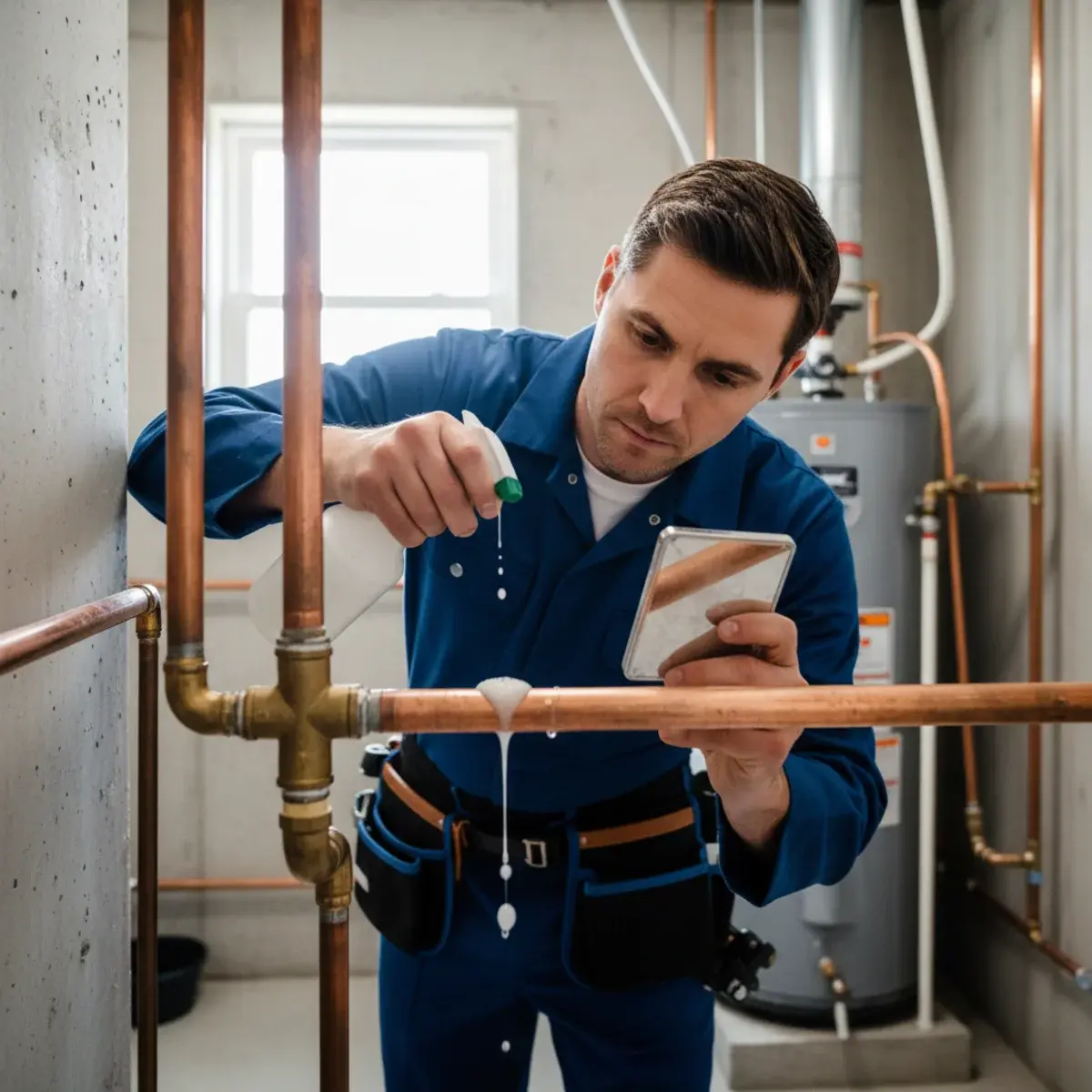 Gas Leak Repair in San Bernardino, CA — professional local plumbing service