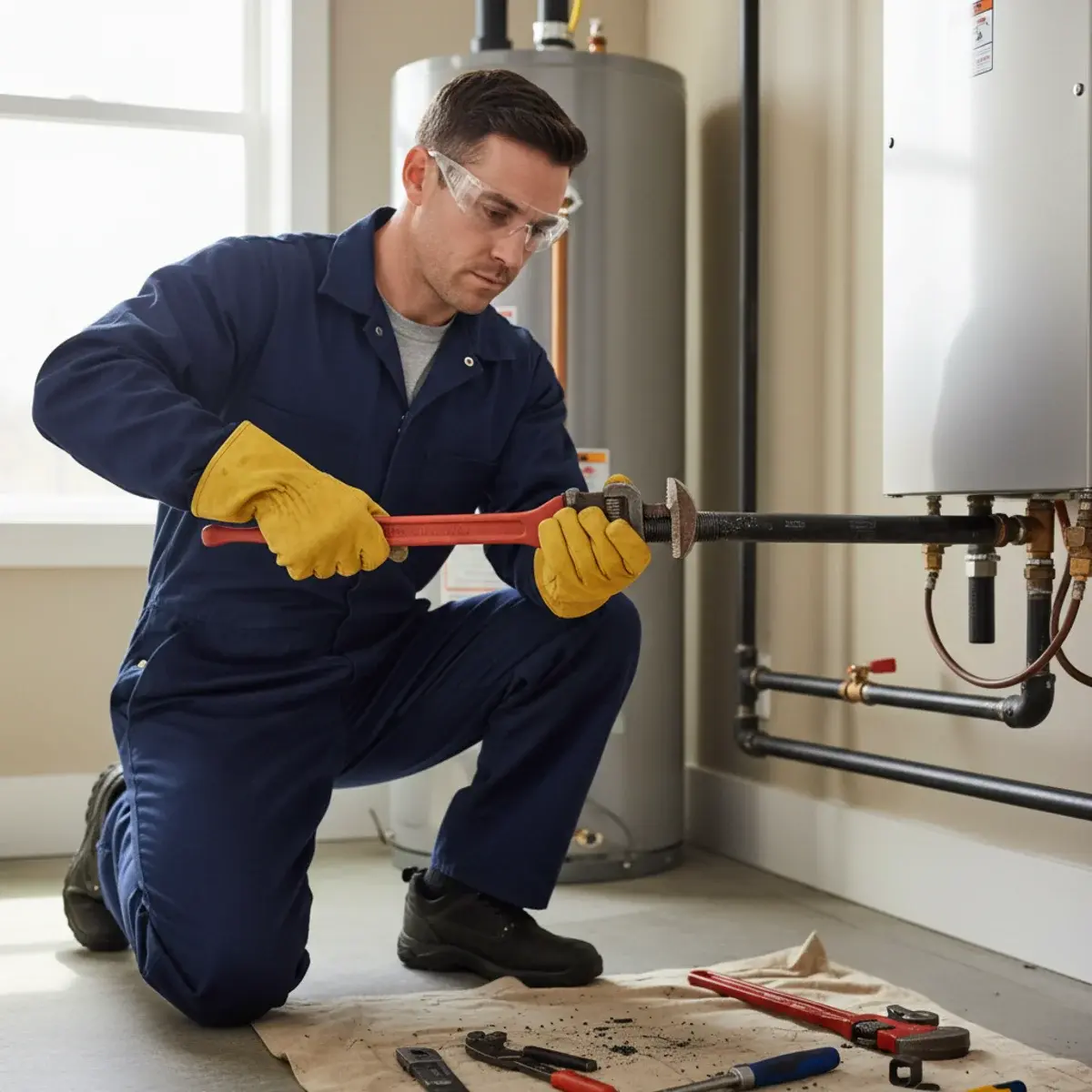 Gas Line Installation in San Bernardino, CA — professional local plumbing service