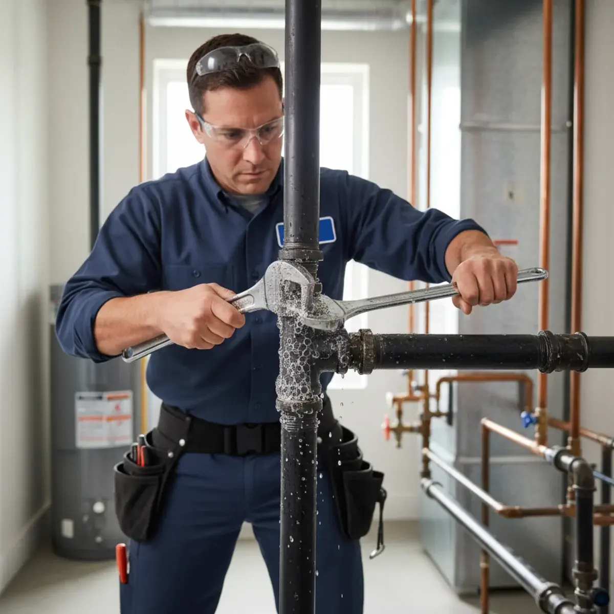 Gas Line Repair in San Bernardino, CA — professional local plumbing service