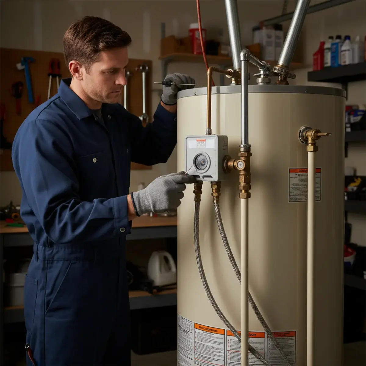 Gas Water Heater Repair in San Bernardino, CA — professional local plumbing service