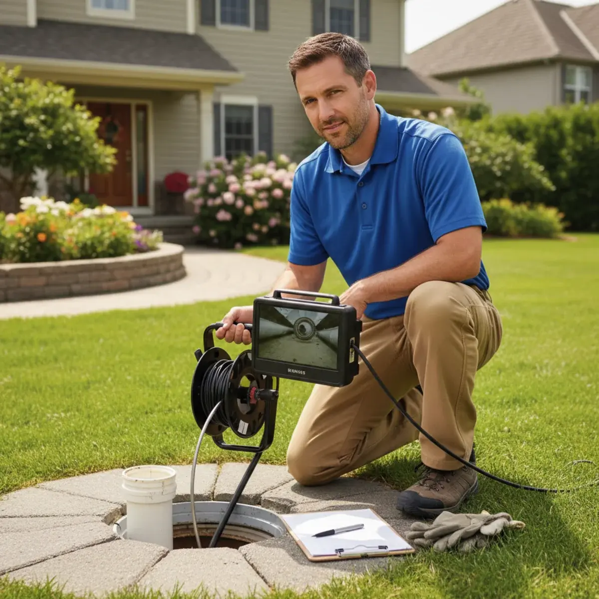 Sewer Scope Inspection in San Bernardino, CA — professional local plumbing service