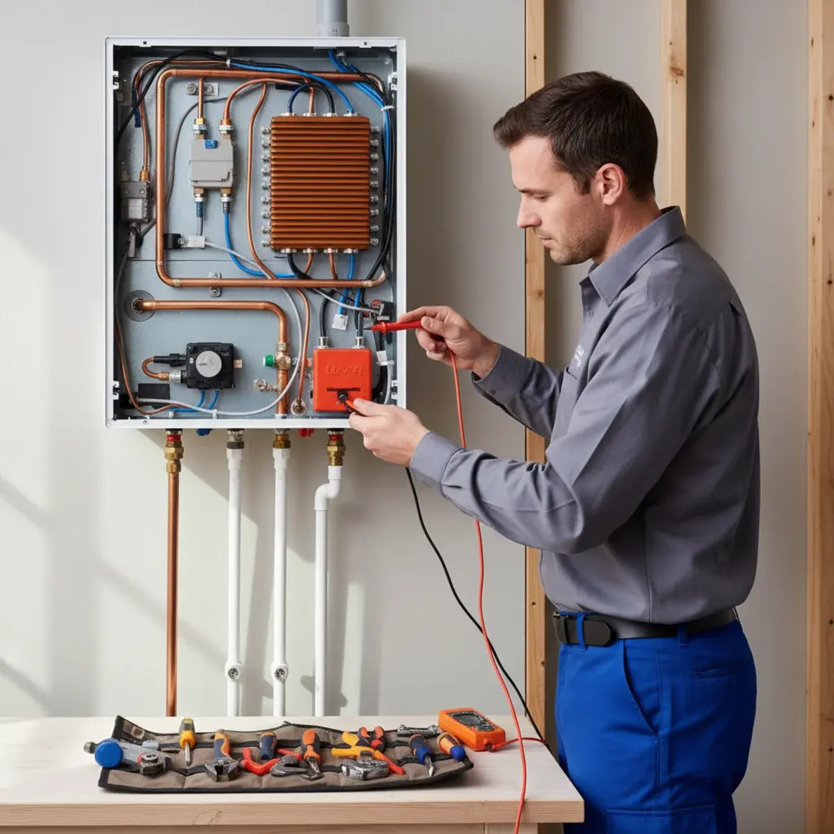 Tankless Water Heater Repair in San Bernardino, CA — professional local plumbing service