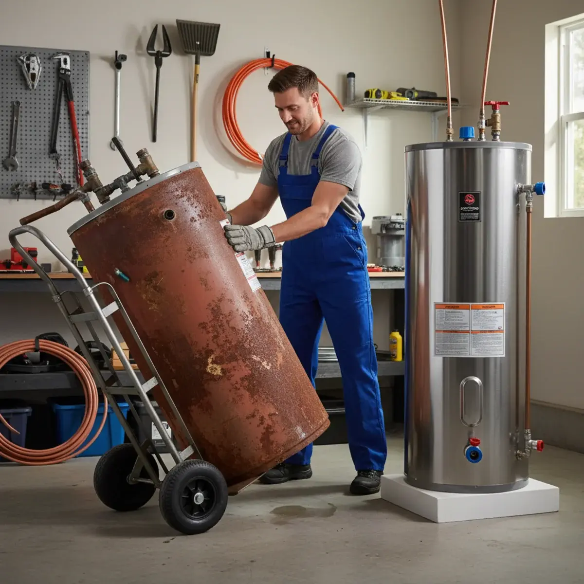 Water Heater Replacement in San Bernardino, CA — professional local plumbing service