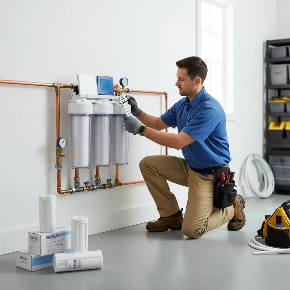 Whole-House Water Filtration in San Bernardino, CA — professional local plumbing service